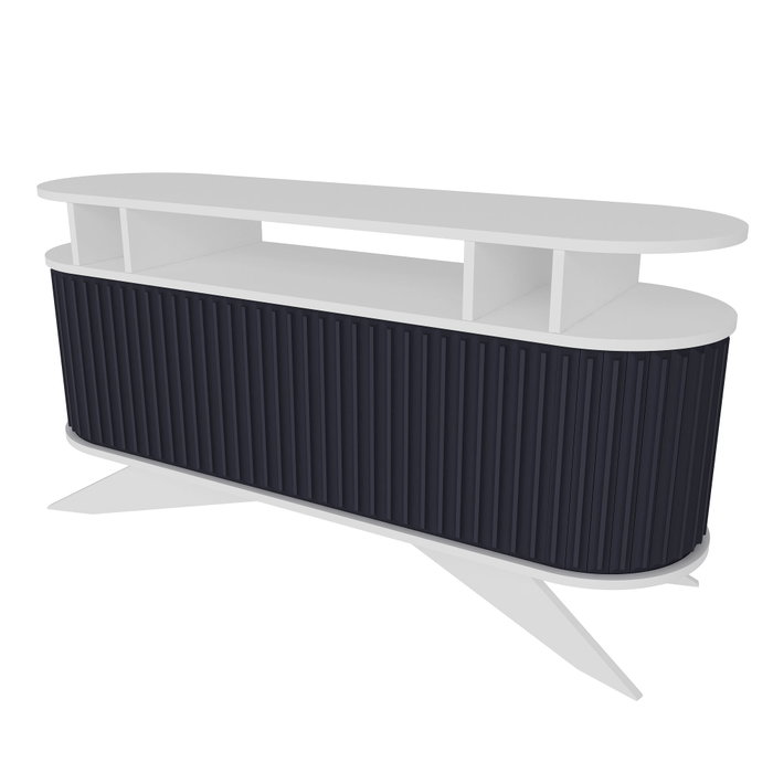 Hanah Home Aparador Moderno Blanco y Antracita